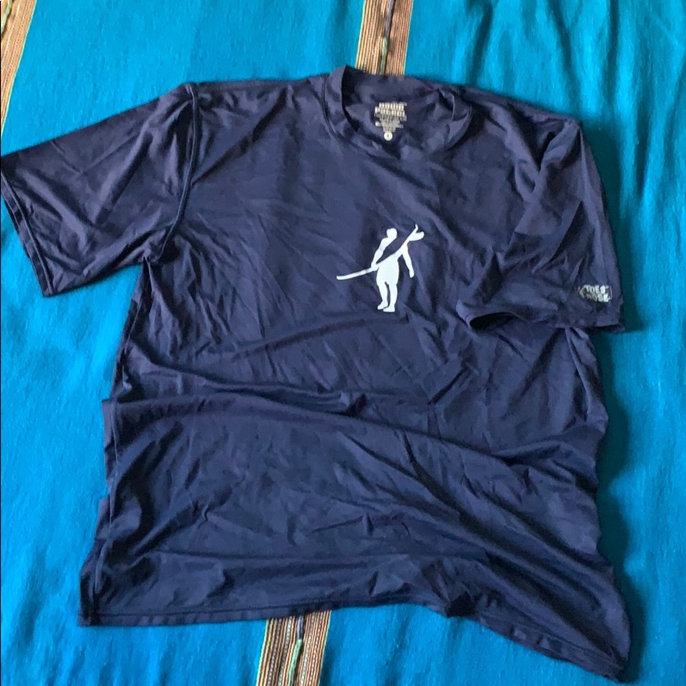 Dawn Patrol s/s rash guard, navy, s L